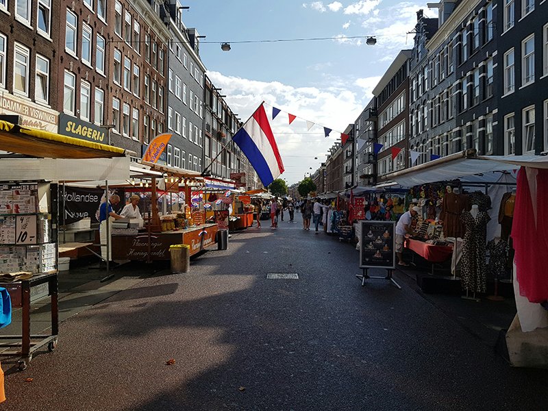 Local market in Winterswijk